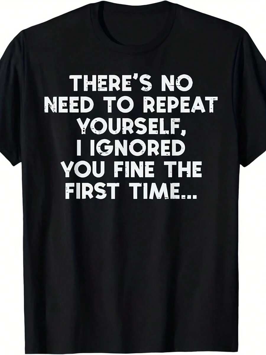 Tee Graphic Print - Funny Sarcastic Humor Graphic Tee For