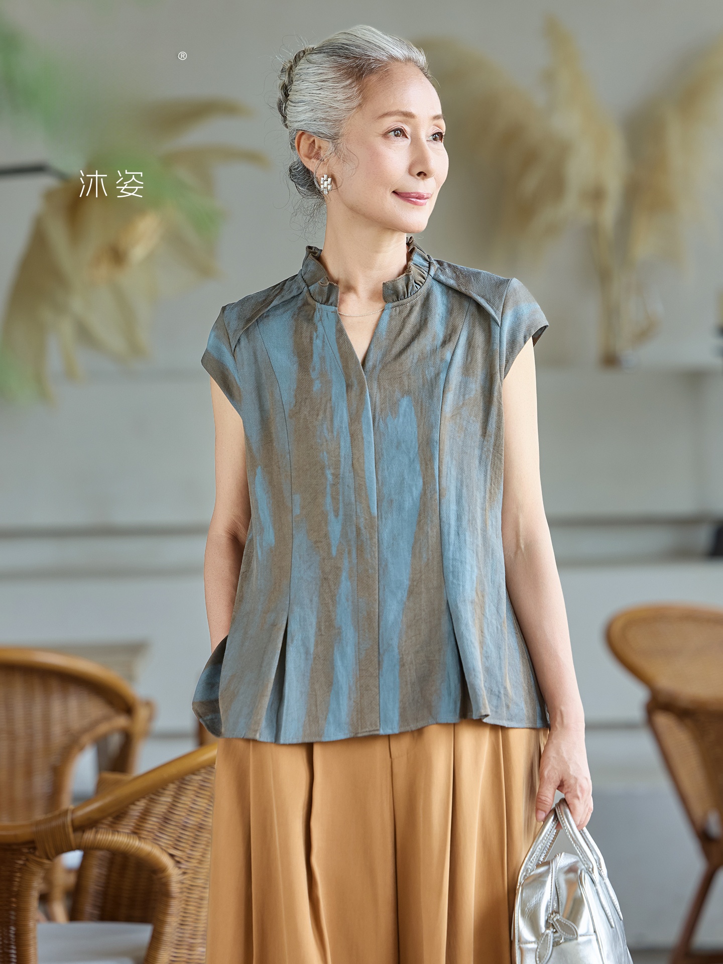 Linen Shirt Breathable - Muzhi Linen Regenerated Fiber Sleeveless T-Shirt