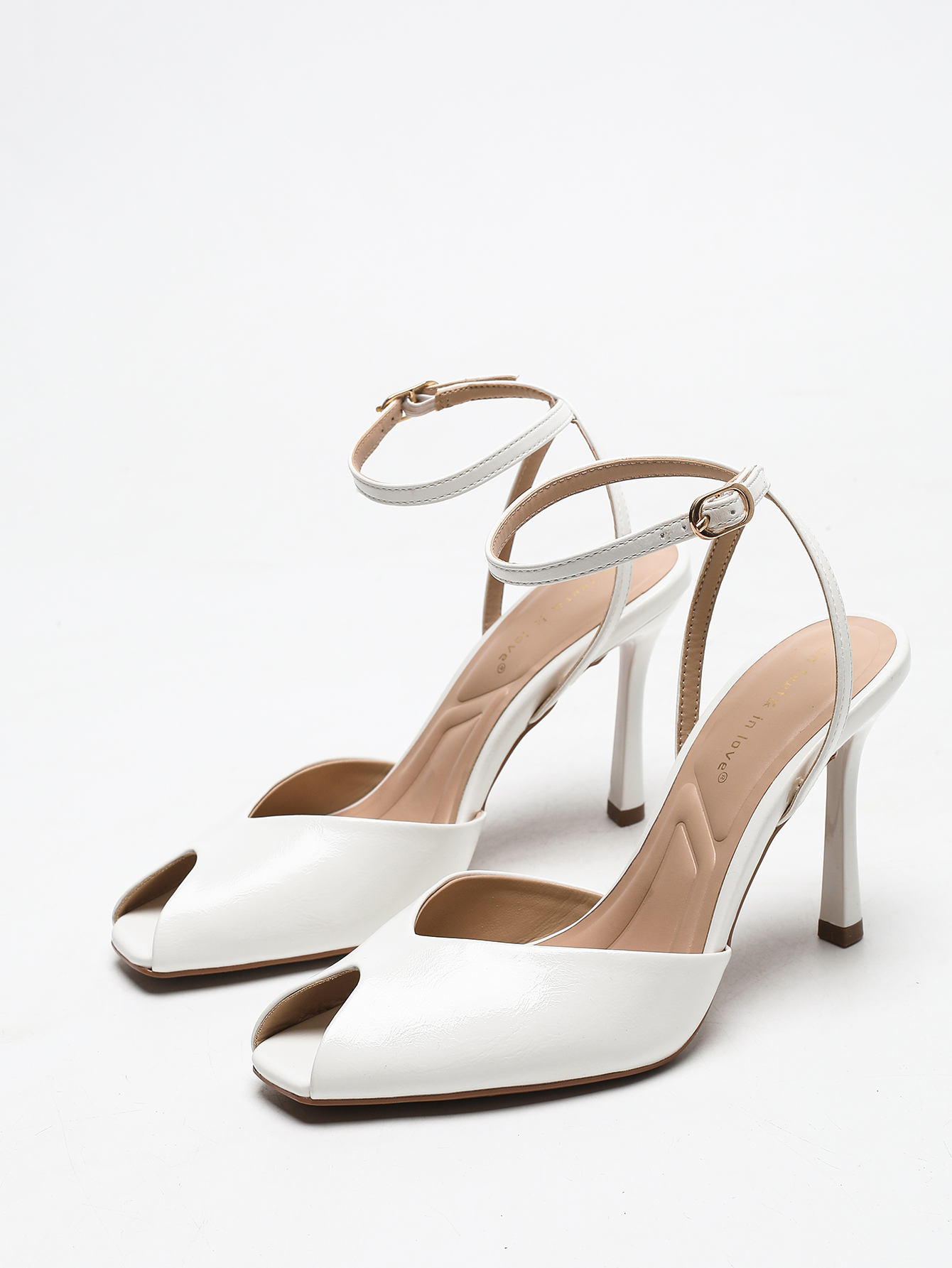 Chic Square-Toe Leather Peep-T – Casual Sandal Leather Bewertung und Preis