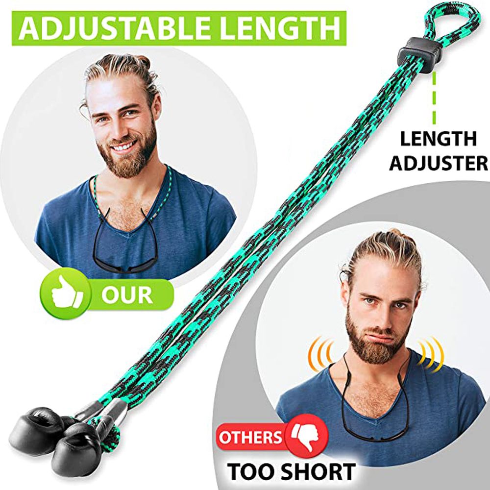 Women Men Sports Glasses Chain – Sunglass Retainer Cord Bewertung und Preis