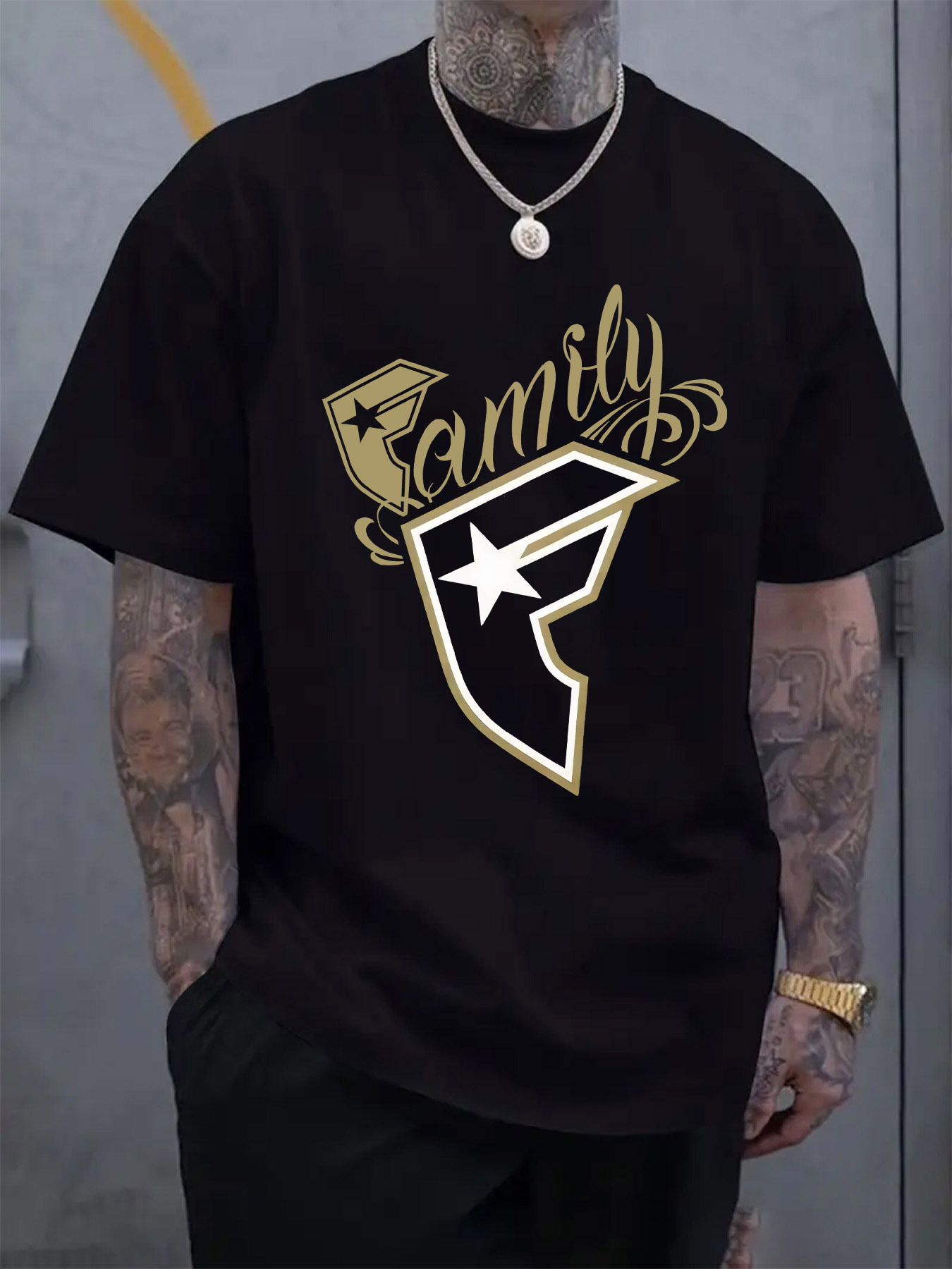 Men's Casual T-Shirt Family Gr – Tee Graphic Print Bewertung und Preis