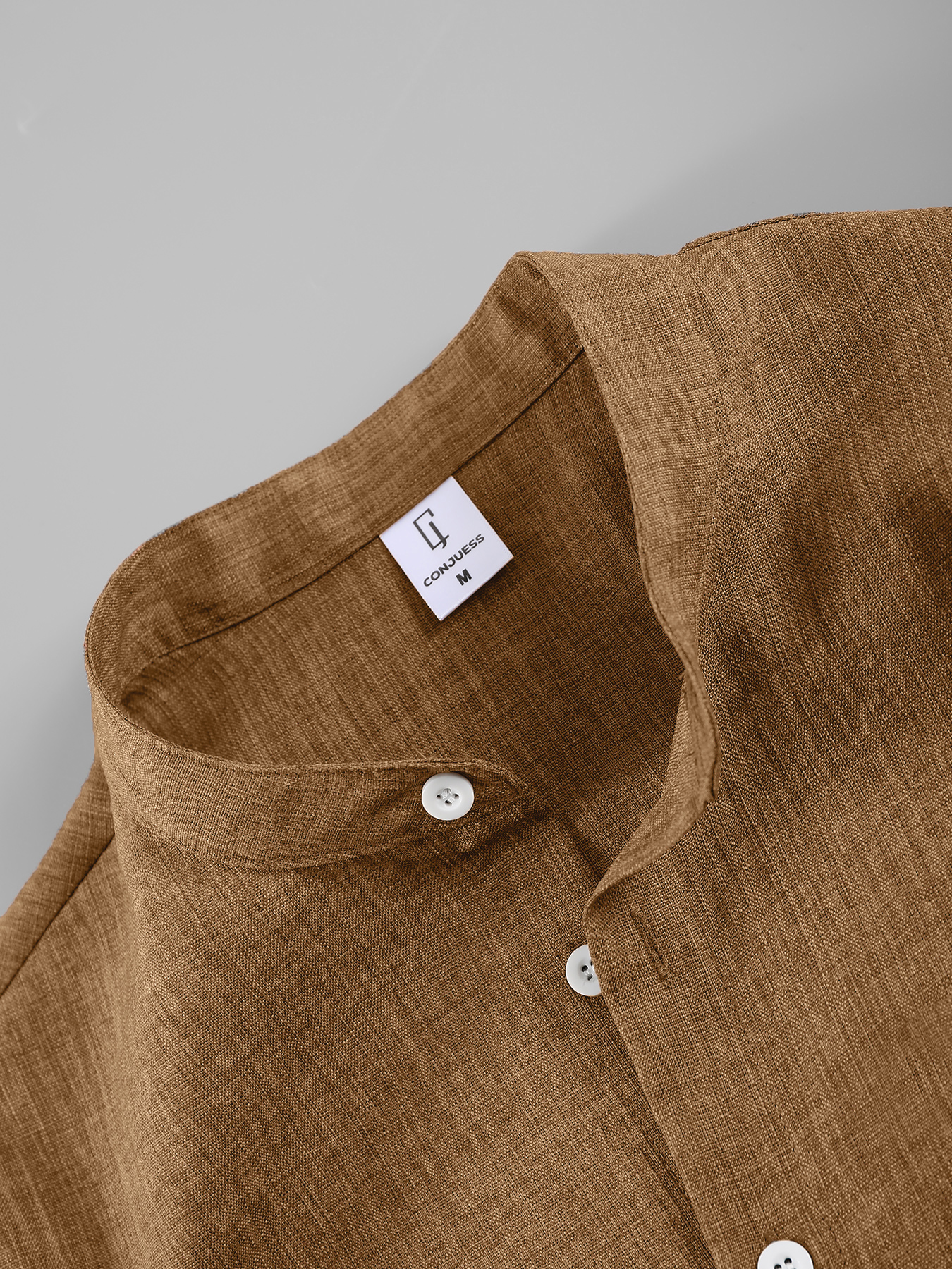 Summer Men's Cotton Linen Text – Linen Shirt Breathable Bewertung und Preis
