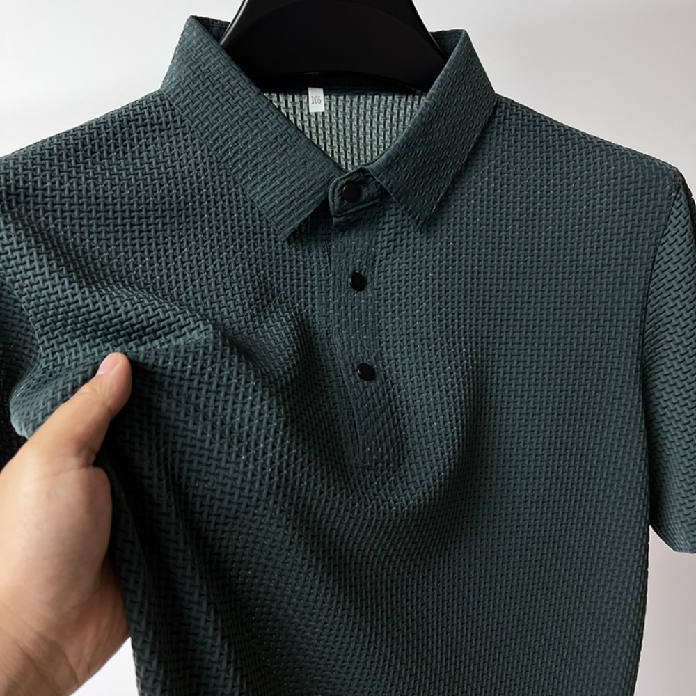 【High-quality】M-4XL Summer New – Polo Shirt Pique Bewertung und Preis