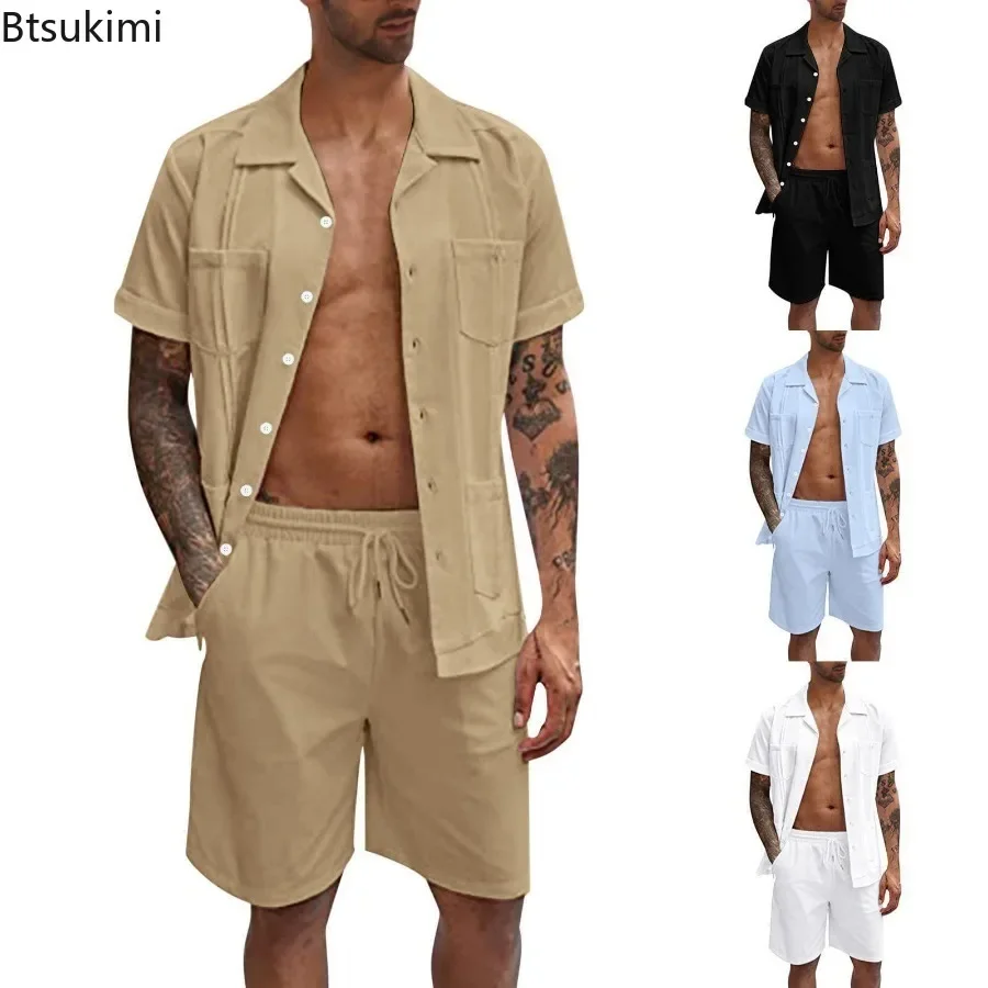 New Men's Summer Casual Sport  – Short Linen Drawstring Bewertung und Preis