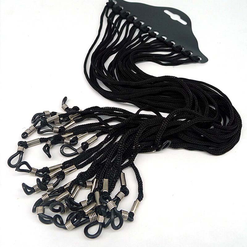 12pcs/set Black Nylon Cord Eye – Sunglass Retainer Cord Bewertung und Preis