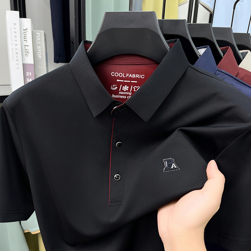 High end brand ice silk short  – Polo Shirt Pique Bewertung und Preis