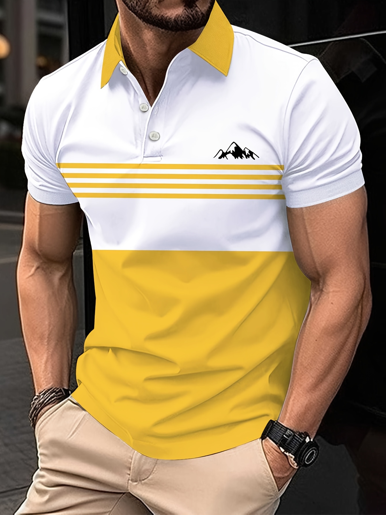 2026 Summer Men's Button-down  – Polo Shirt Pique Bewertung und Preis