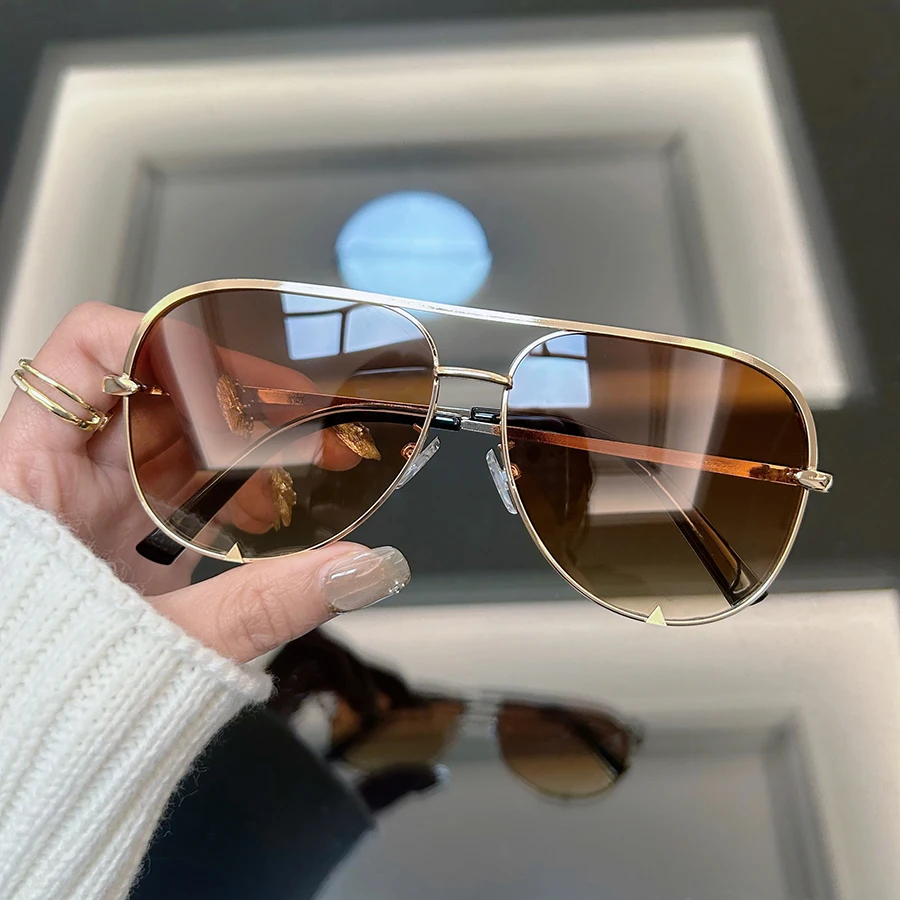 Fashion Vintage Oval Sunglasse – Sunglasses Aviator Polarized Bewertung und Preis