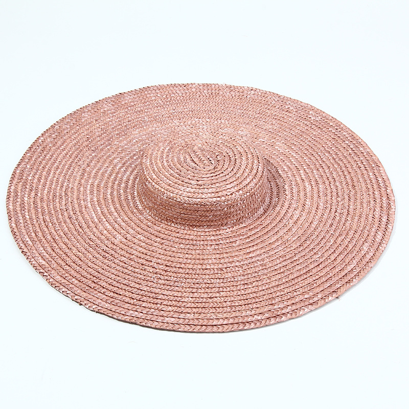 15cm Wide Brim Straw Hat Flat  – Bucket Hat Straw Bewertung und Preis