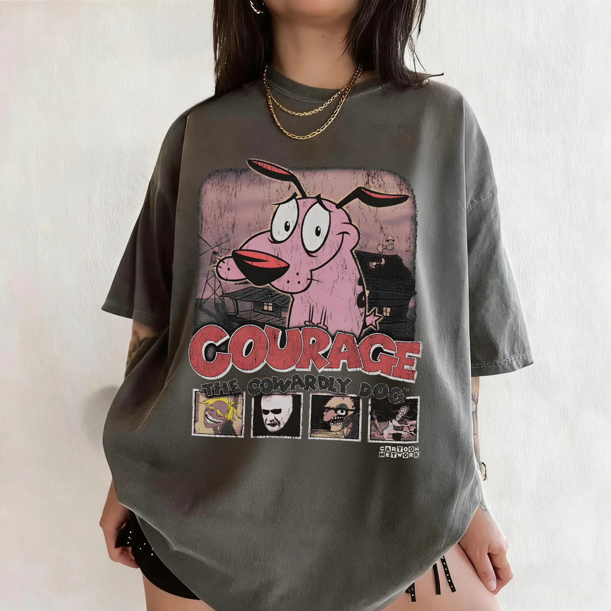 Summer Vintage Courage The Cow – Tee Graphic Print Bewertung und Preis