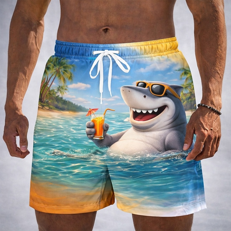 Funny Vacation Animal Graphic  – Trunks Board Surf Bewertung und Preis