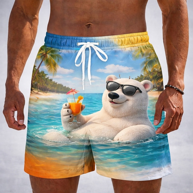 Funny Vacation Animal Graphic  – Trunks Board Surf Bewertung und Preis