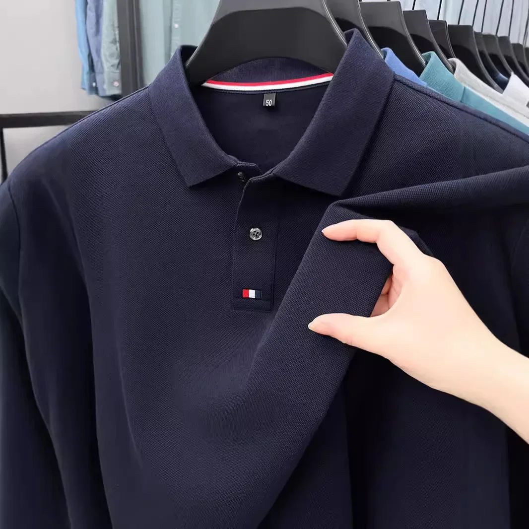 Collar T-shirt for men, long s – Polo Shirt Pique Bewertung und Preis