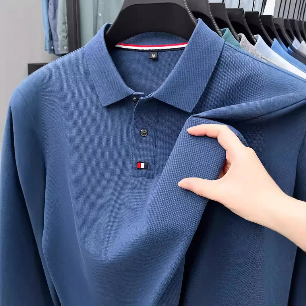 Collar T-shirt for men, long s – Polo Shirt Pique Bewertung und Preis