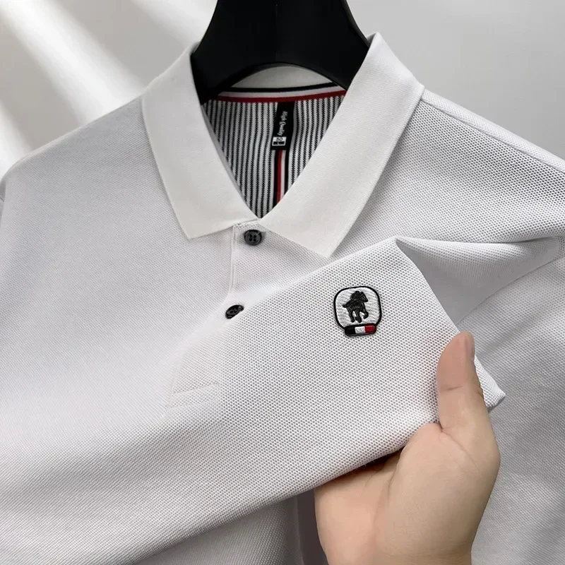 Cotton polo shirt men's long s – Polo Shirt Pique Bewertung und Preis