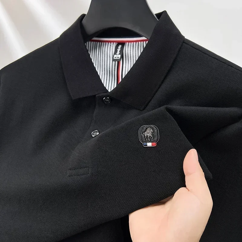 Cotton polo shirt men's long s – Polo Shirt Pique Bewertung und Preis