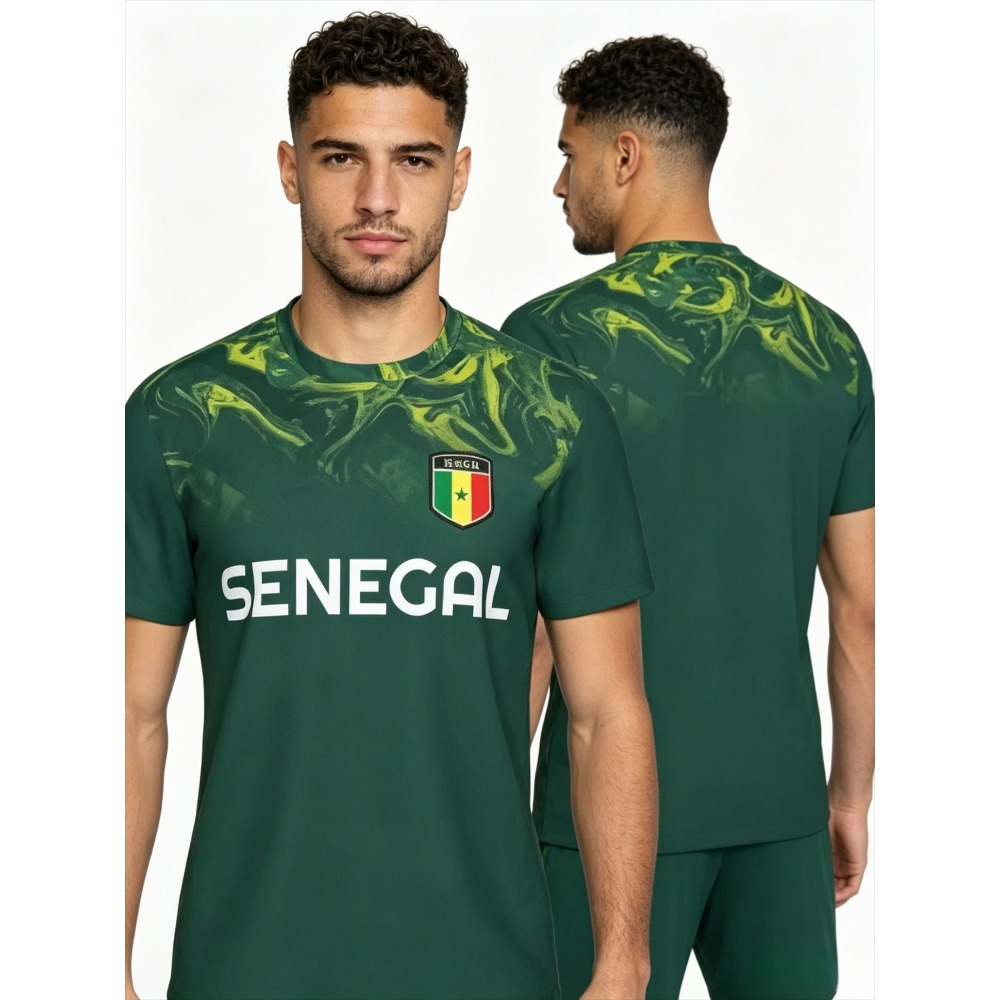 2026 New Summer Senegal Flag G – Tee Graphic Print Bewertung und Preis
