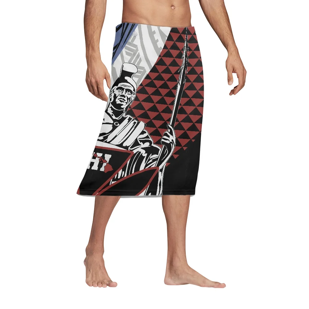 Polynesian Tribal Tattoo Print – Sarong Men Wrap Bewertung und Preis