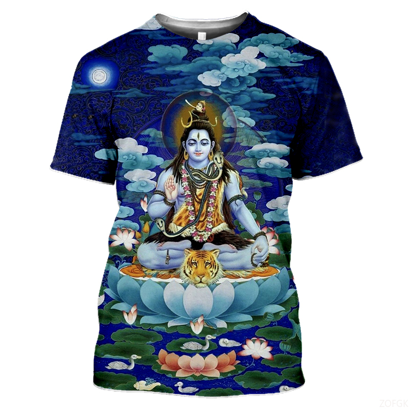 Summer Fashion Indian Deities  – Tee Graphic Print Bewertung und Preis