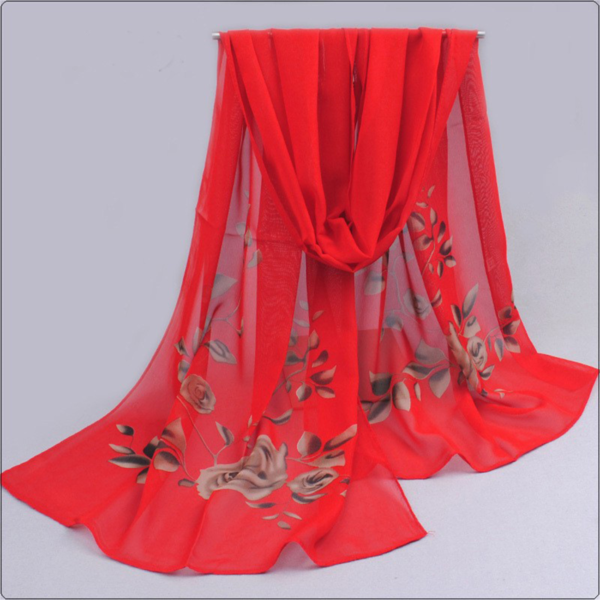 1pcs Chiffon Scarf Simple Eleg – Beach Towel Large Bewertung und Preis