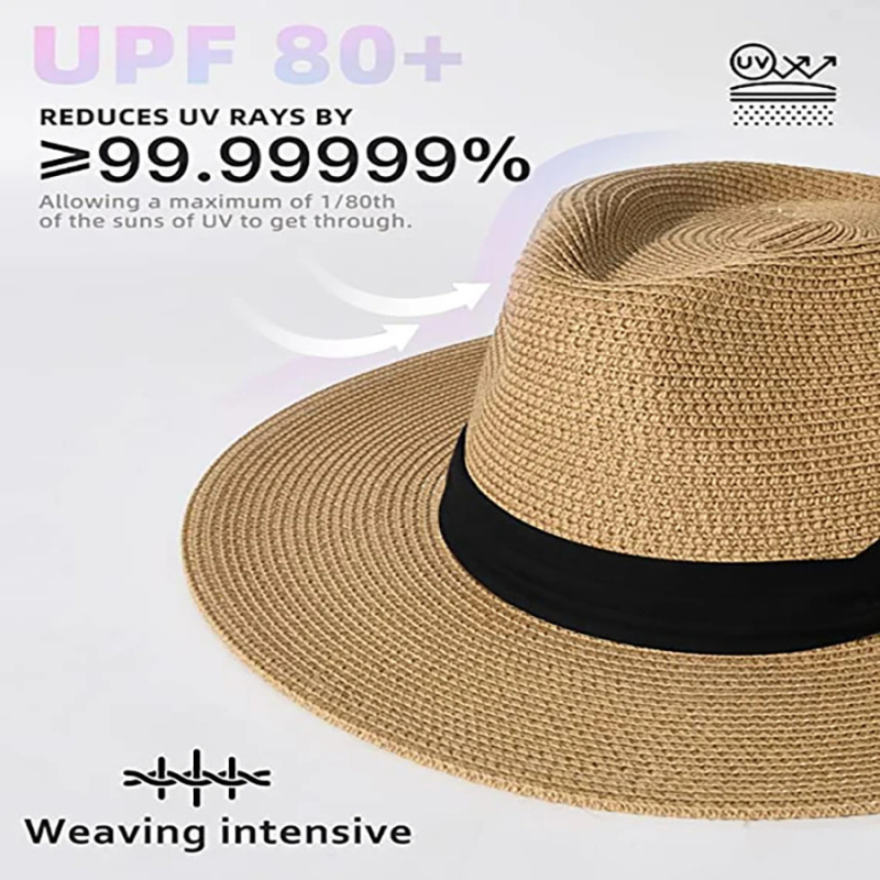 Womens Mens Wide Brim Straw Pa – Bucket Hat Straw Bewertung und Preis
