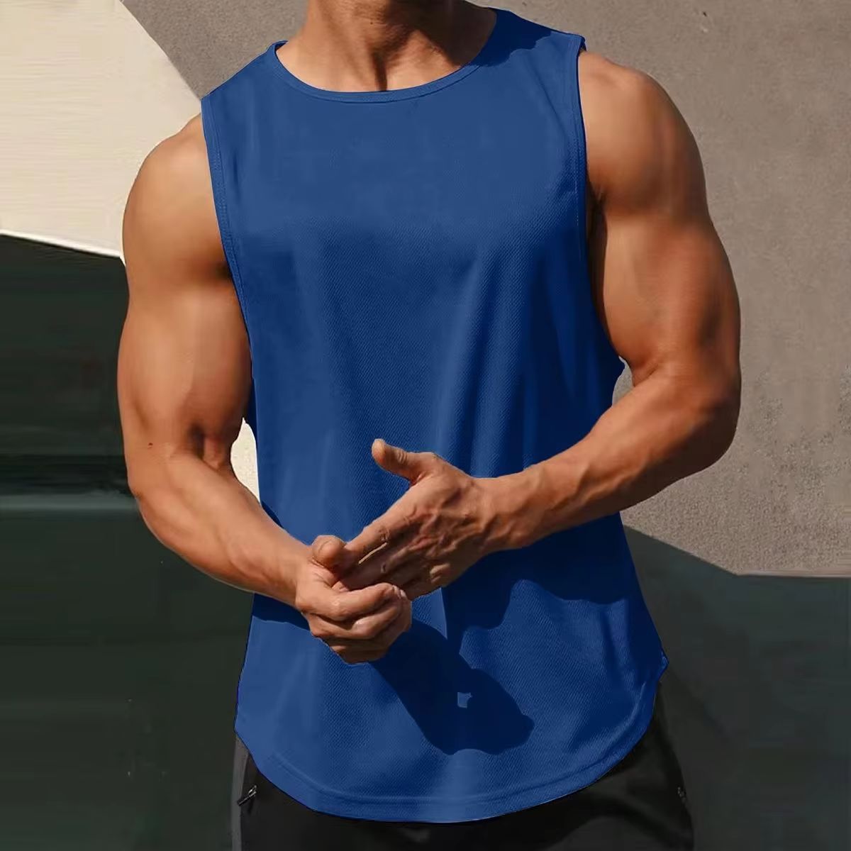 Men's Gym Clothing Summer Fitn – Tank Top Muscle Bewertung und Preis