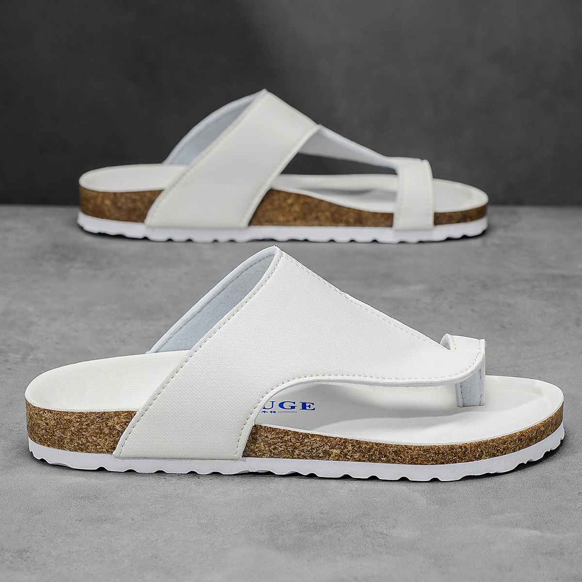 Big Size 48 49 Cork Slippers M – Flip Flop Leather Men Bewertung und Preis