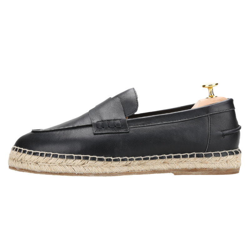 Piegitar Black Genuine Leather – Espadrille Slip On Bewertung und Preis