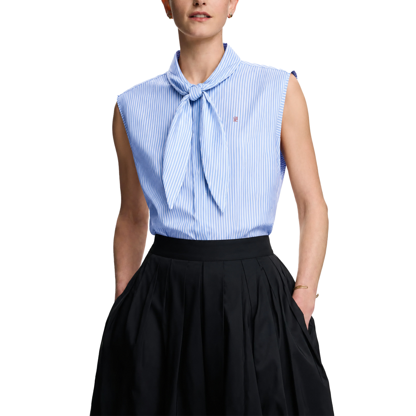 CH Embroidered Sleeveless Shir – Shirt Camp Collar Bewertung und Preis