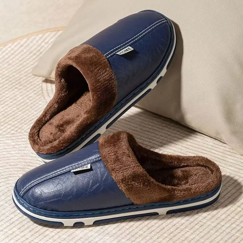 Men's Big Size Winter slippers – Flip Flop Leather Men Bewertung und Preis