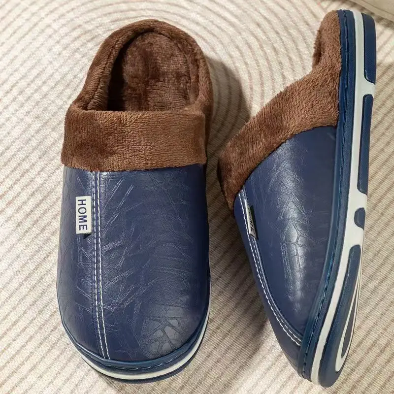Men's Big Size Winter slippers – Flip Flop Leather Men Bewertung und Preis