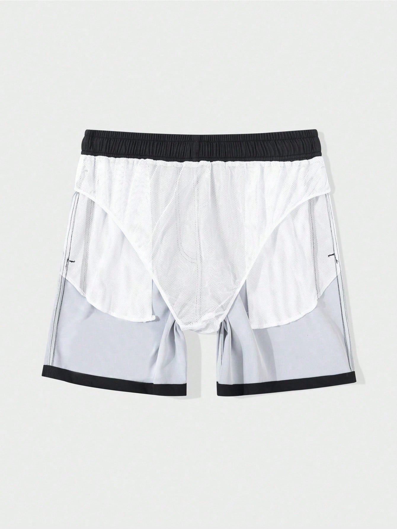 Men's Black Beach Shorts With  – Swim Trunk Quick Dry Bewertung und Preis