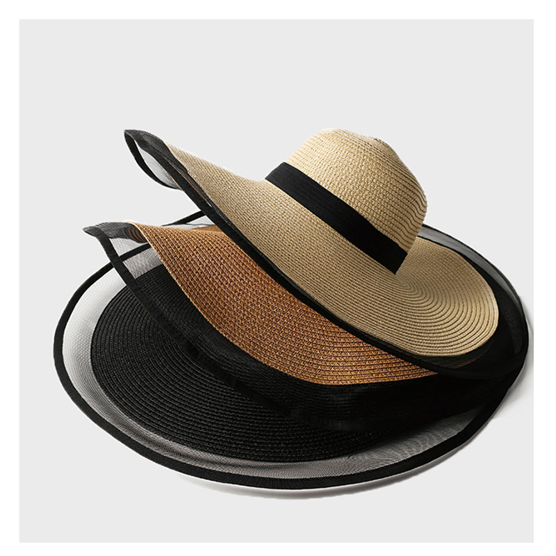 Women Sun Hat Big Eaves Waves  – Bucket Hat Straw Bewertung und Preis