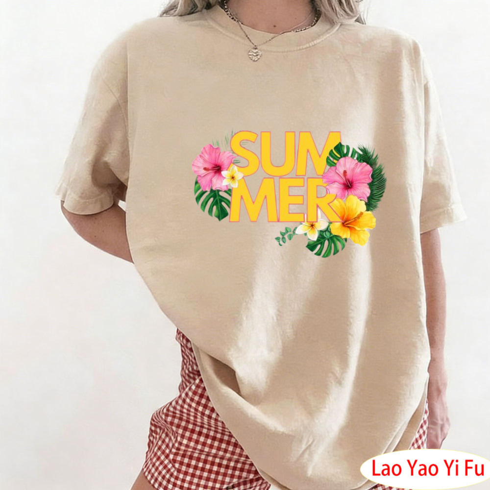 Summer Tropical Floral T-Shirt – Resort Shirt Floral Bewertung und Preis