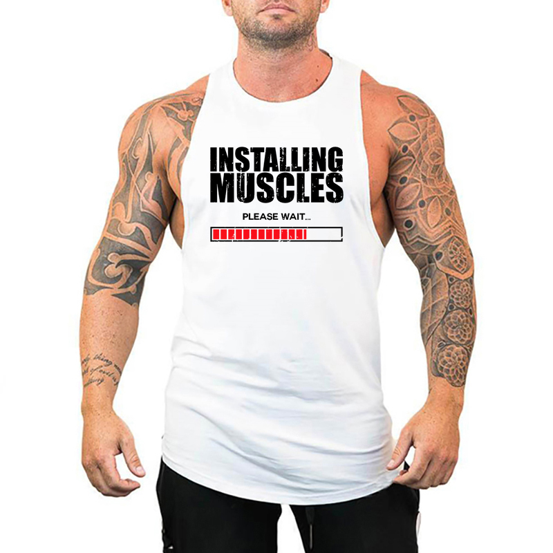 Installing Muscles Please Wait – Tank Top Muscle Bewertung und Preis