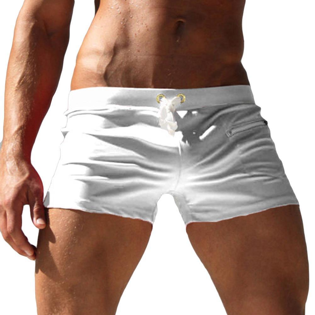 Men Solid Color Swimming Trunk – Trunks Board Surf Bewertung und Preis