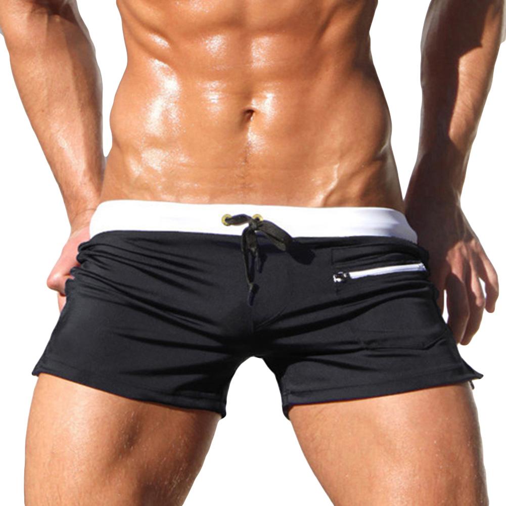Men Solid Color Swimming Trunk – Trunks Board Surf Bewertung und Preis