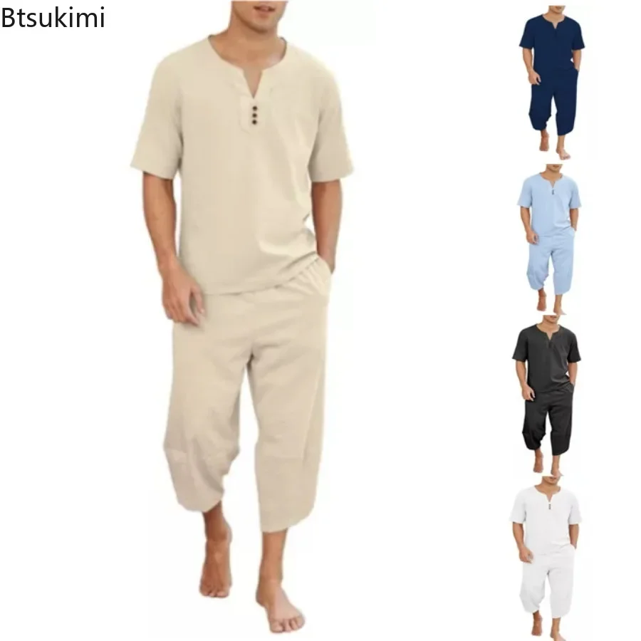 2026 Men's Hip Hop Cotton Line – Short Linen Drawstring Bewertung und Preis