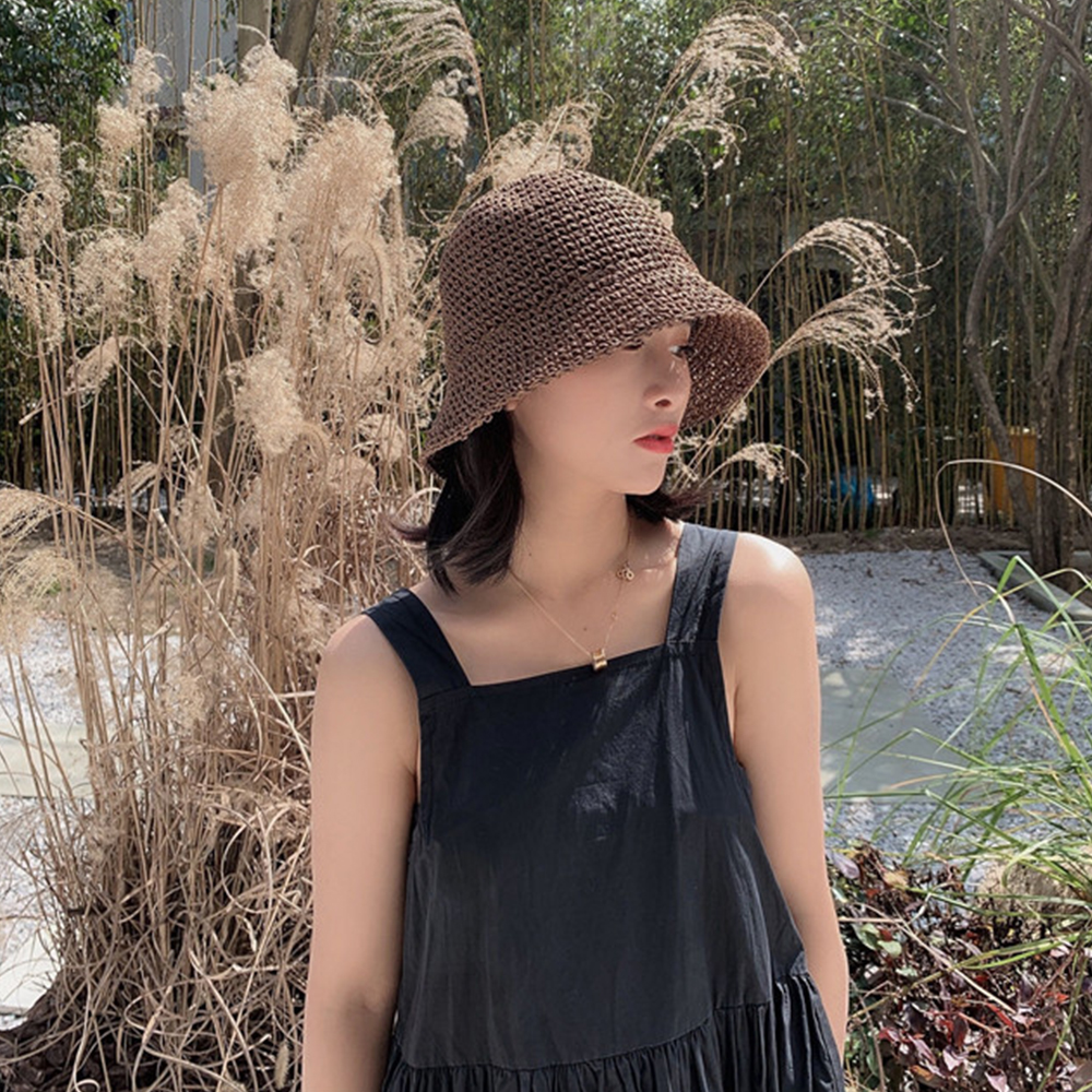 Hot Women's Fashion Summer Cap – Bucket Hat Straw Bewertung und Preis