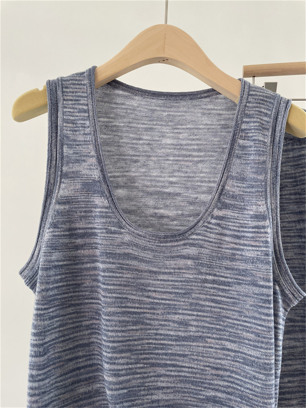 26 New Women's Clothes U-neck  – Short Linen Drawstring Bewertung und Preis