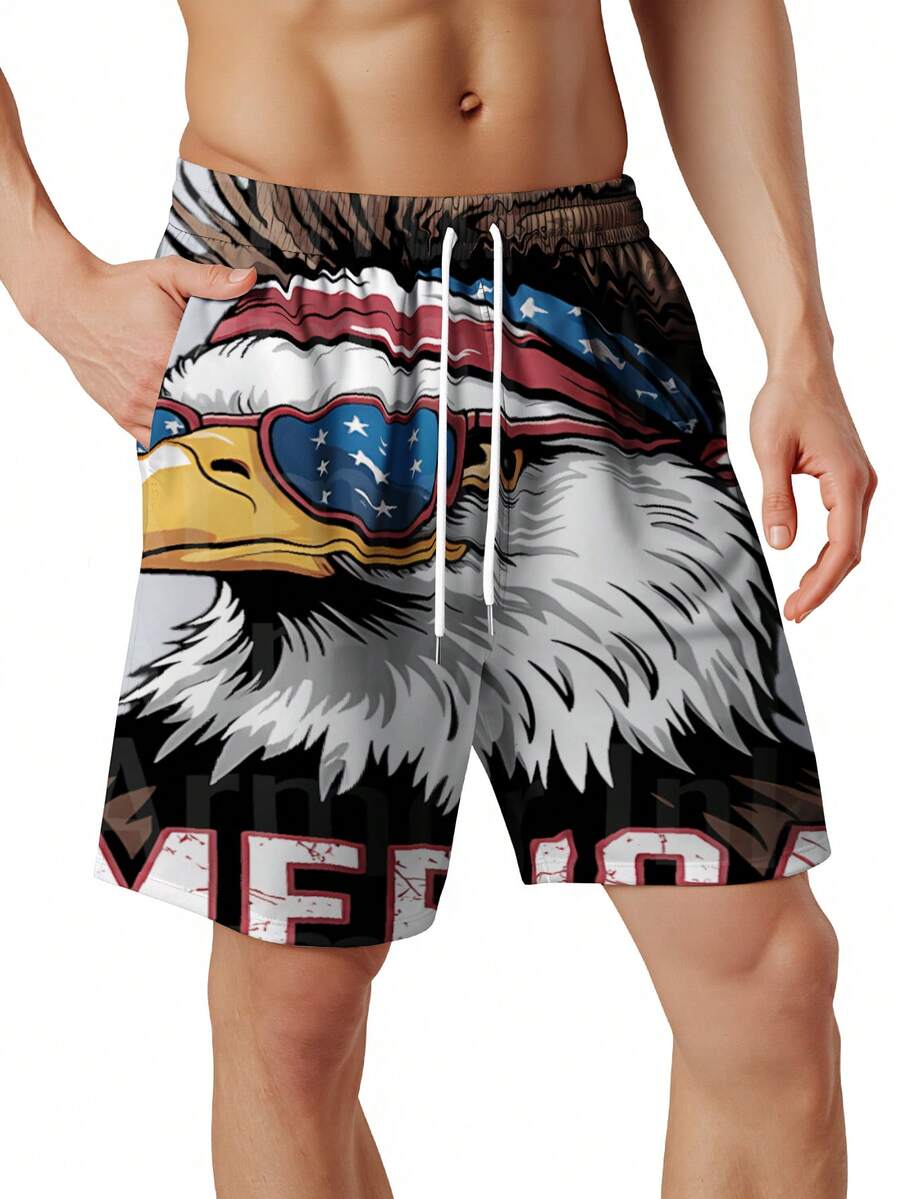 Patriotic Mens Swim Trunks Wit – Swim Trunk Quick Dry Bewertung und Preis