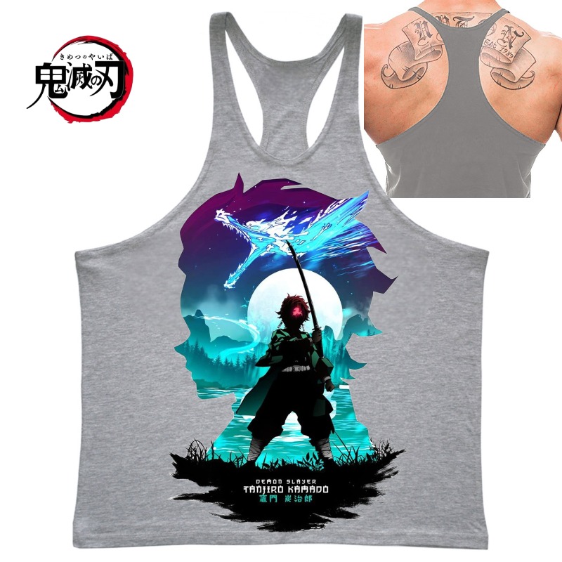 (Demon Slayer) GYM Mens Tank T – Tank Top Muscle Bewertung und Preis